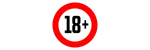 18+ footer logo